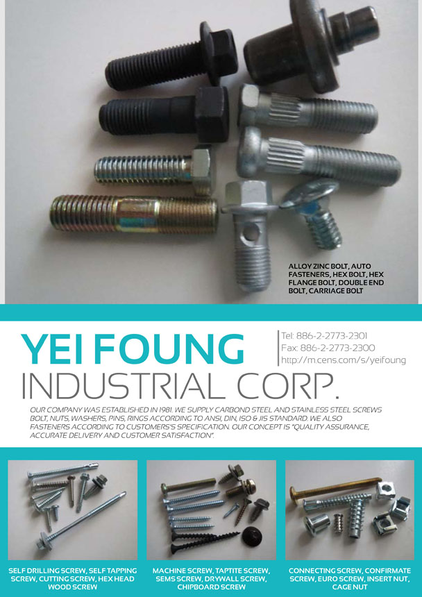 YEI FOUNG INDUSTRIAL CORP.
