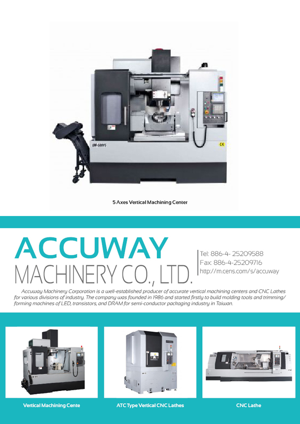 ACCUWAY MACHINERY CO., LTD.