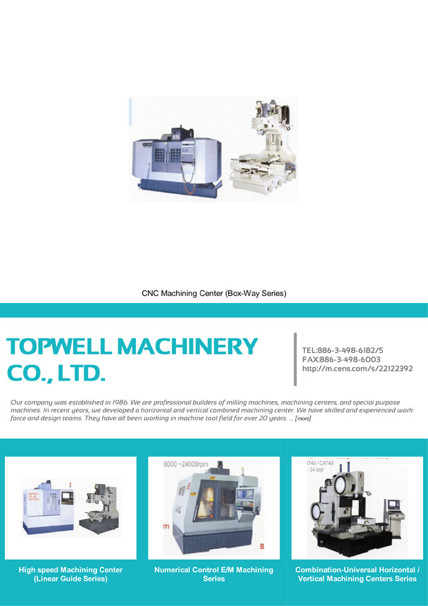 TOPWELL MACHINERY CO., LTD.