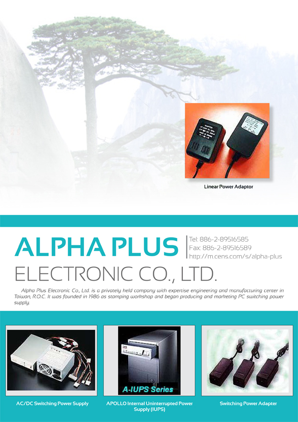ALPHA PLUS ELECTRONIC CO., LTD.