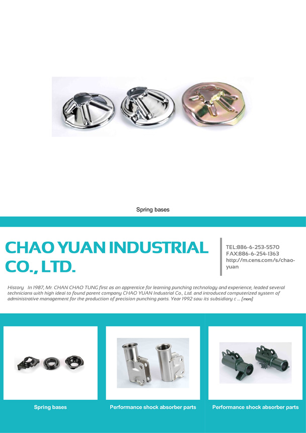 CHAO YUAN INDUSTRIAL CO., LTD.