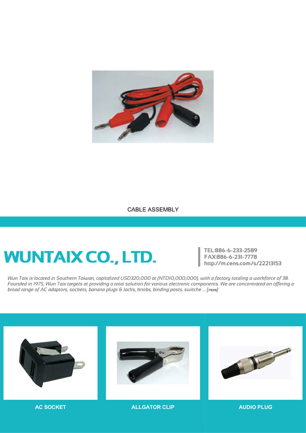 WUNTAIX CO., LTD.