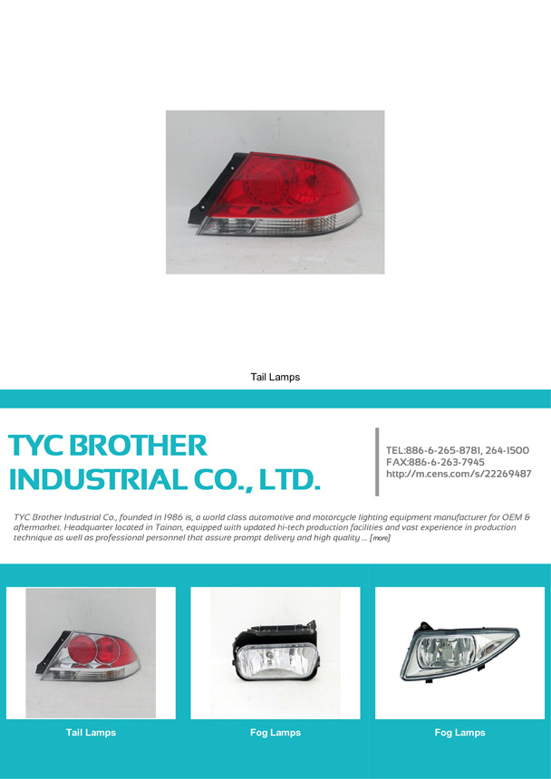 TYC BROTHER INDUSTRIAL CO., LTD.