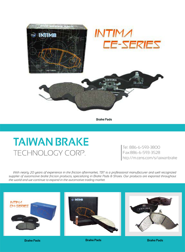 TAIWAN BRAKE TECHNOLOGY CORP.