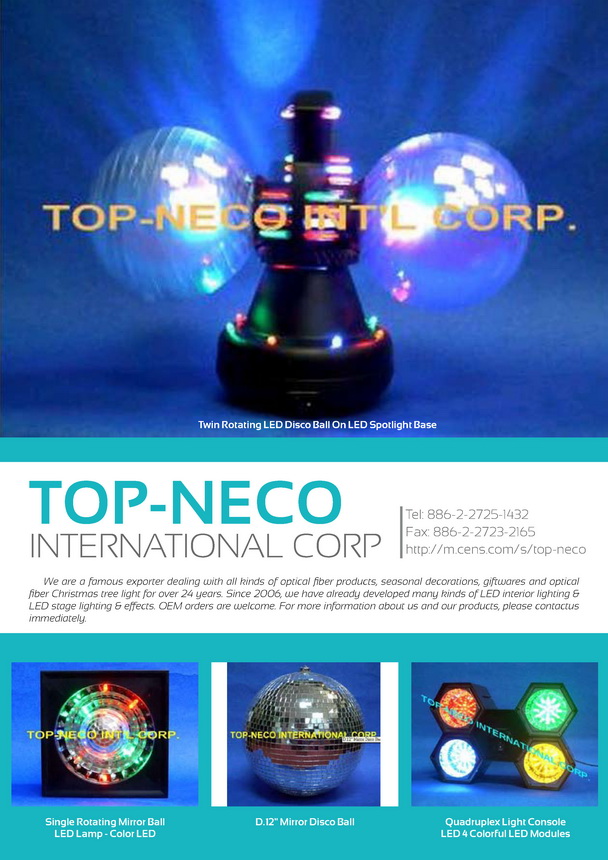 TOP-NECO INTERNATIONAL CORP.