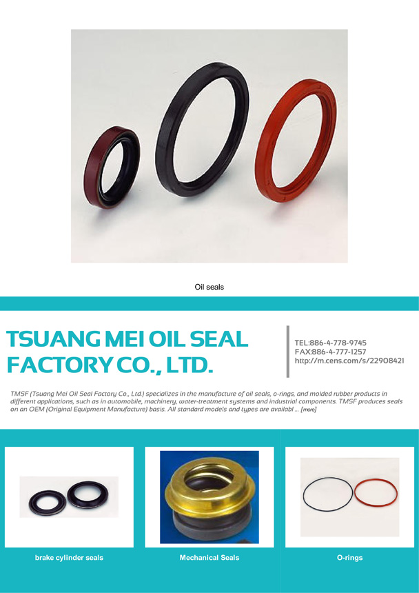 TSUANG MEI OIL SEAL FACTORY CO., LTD.