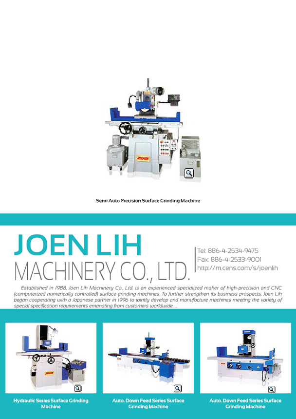 JOEN LIH MACHINERY CO., LTD.