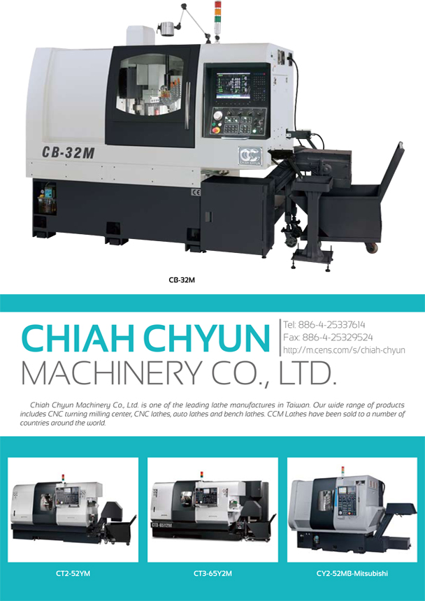CHIAH CHYUN MACHINERY CO., LTD.