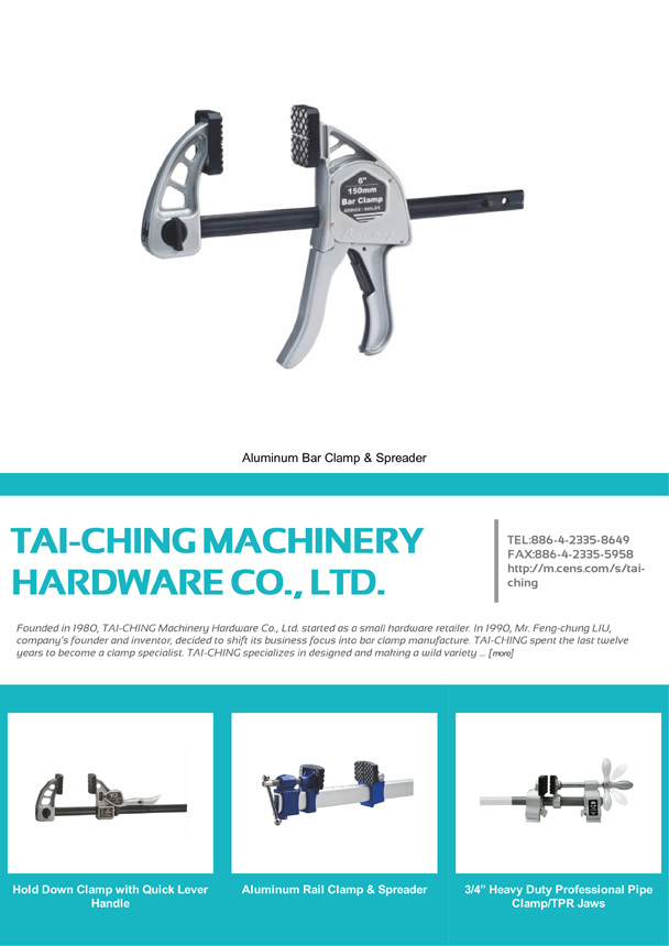TAI-CHING MACHINERY HARDWARE CO., LTD.
