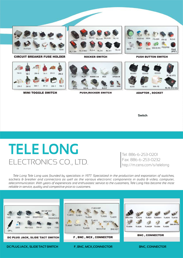 TELE LONG ENTERPRISE CO., LTD.