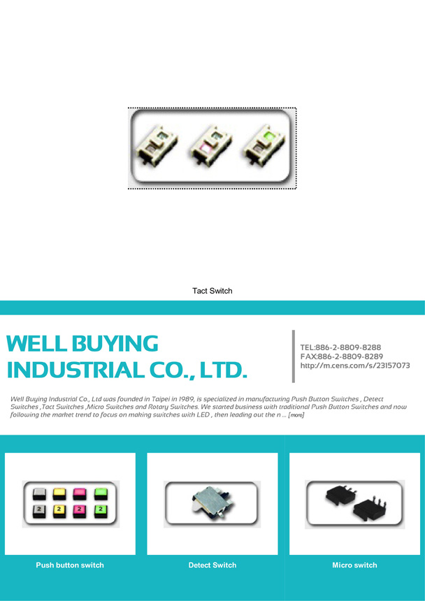WELL BUYING INDUSTRIAL CO., LTD.