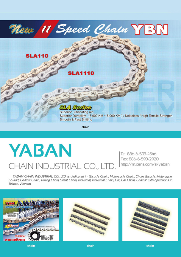 YABAN CHAIN INDUSTRIAL CO., LTD.