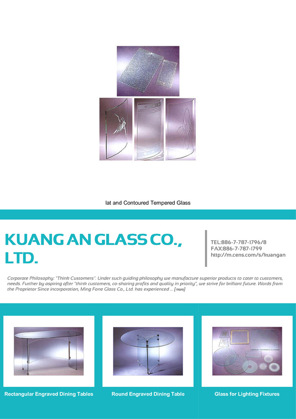 KUANG AN GLASS CO., LTD.MING FONE GLASS CO., LTD. 