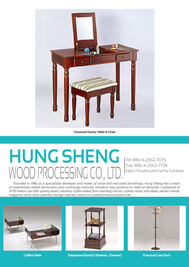 HUNG SHENG WOOD PROCESSING CO., LTD.