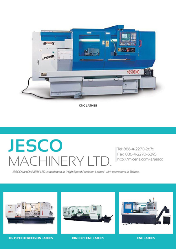 JESCO MACHINERY LTD.