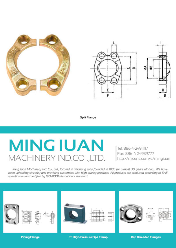 MING IUAN MACHINERY IND. CO., LTD.