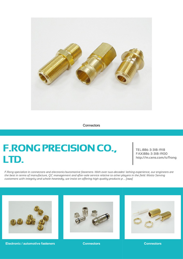 F.RONG PRECISION CO., LTD.