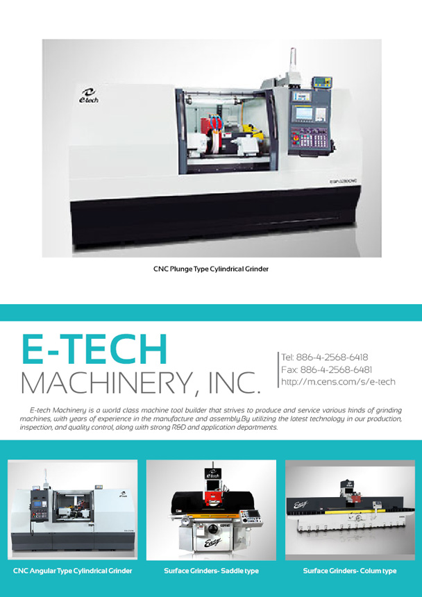 E-TECH MACHINERY, INC.