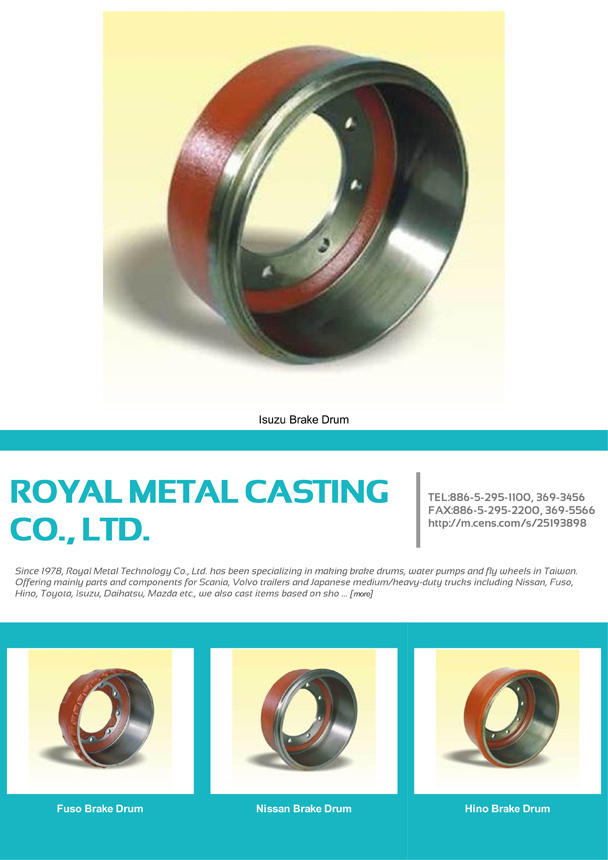 ROYAL METAL CASTING CO., LTD.