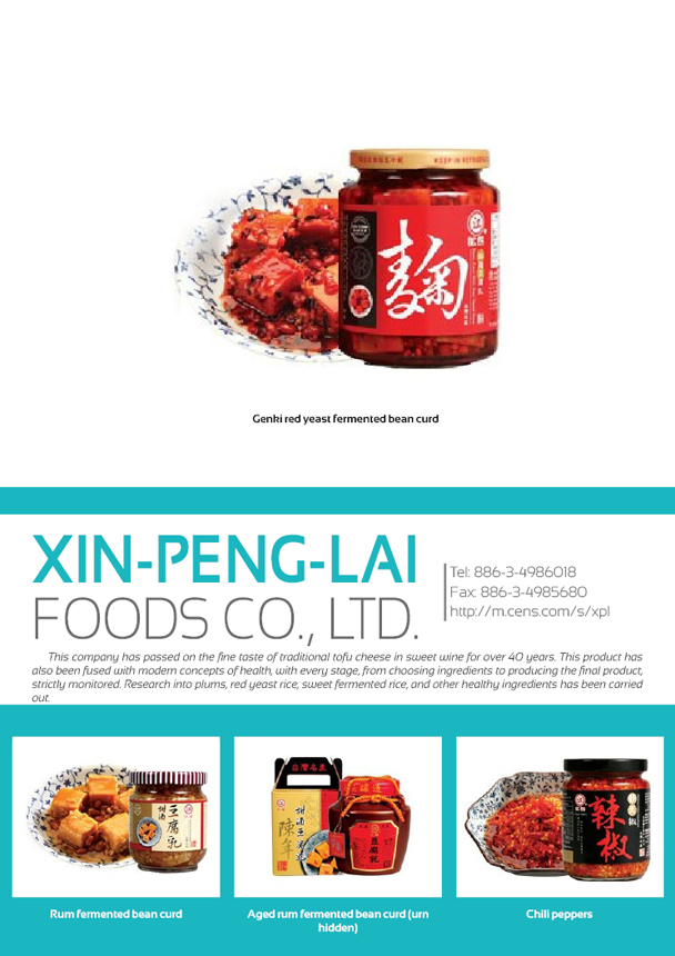 XIN-PENG-LAI FOODS CO., LTD.