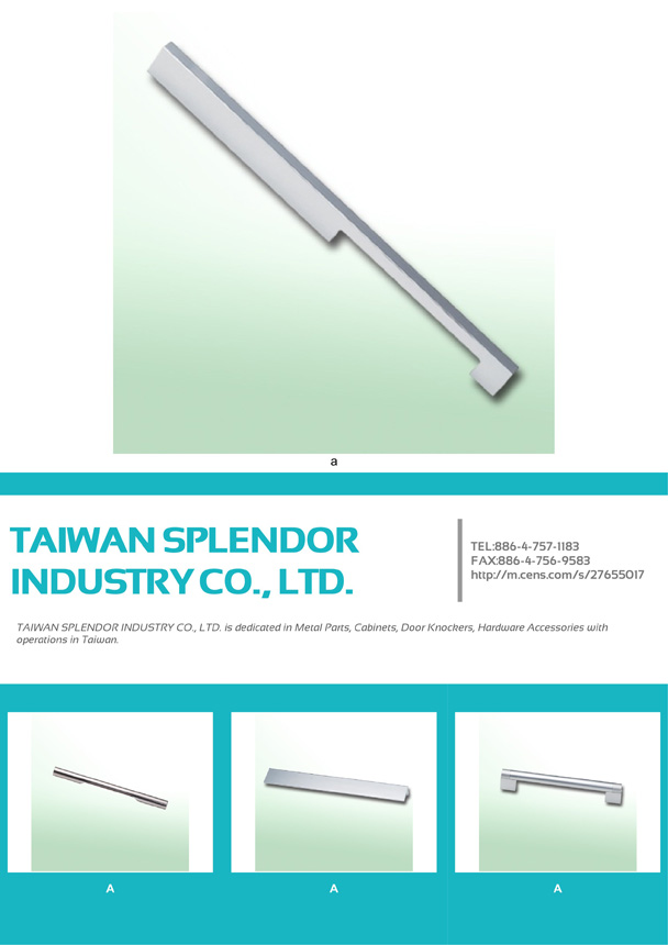 TAIWAN SPLENDOR INDUSTRY CO., LTD.