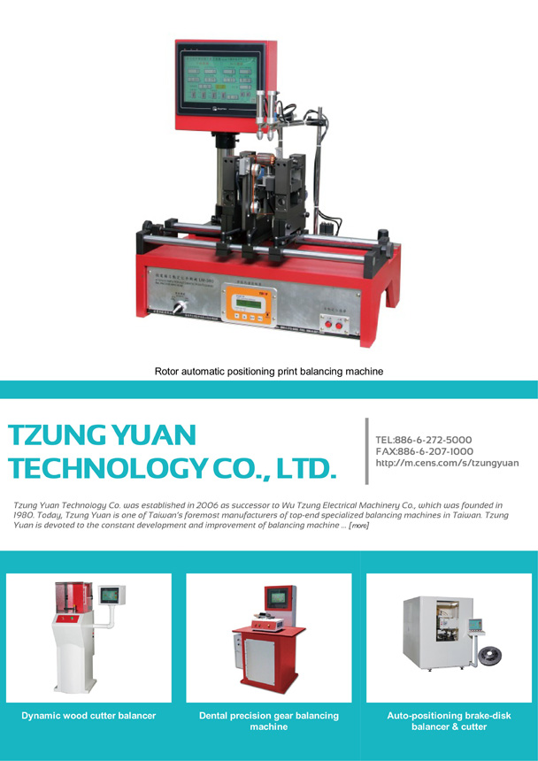 TZUNG YUAN TECHNOLOGY CO., LTD.