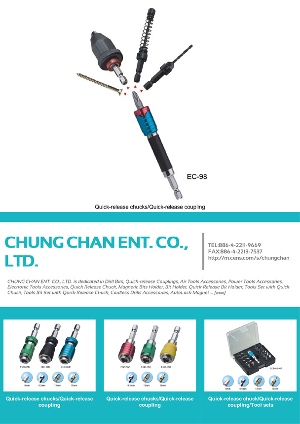 CHUNG CHAN ENT. CO., LTD.
