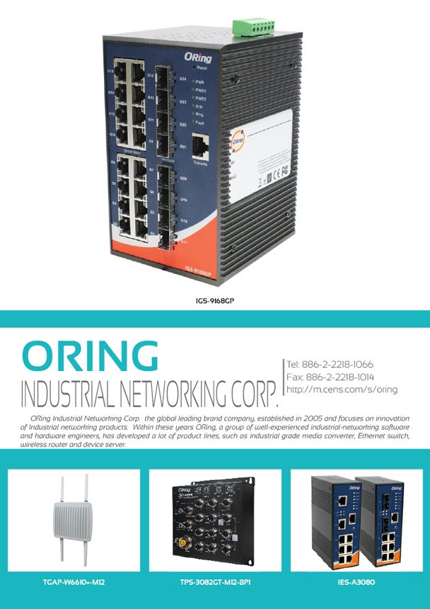 ORING INDUSTRIAL NETWORKING CORP.