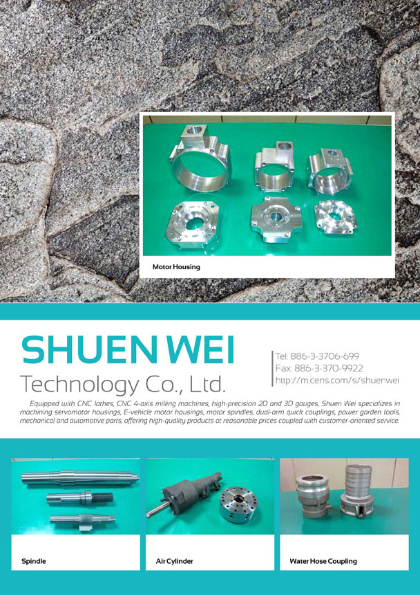 SHUEN WEI TECHNOLOGY CO., LTD.