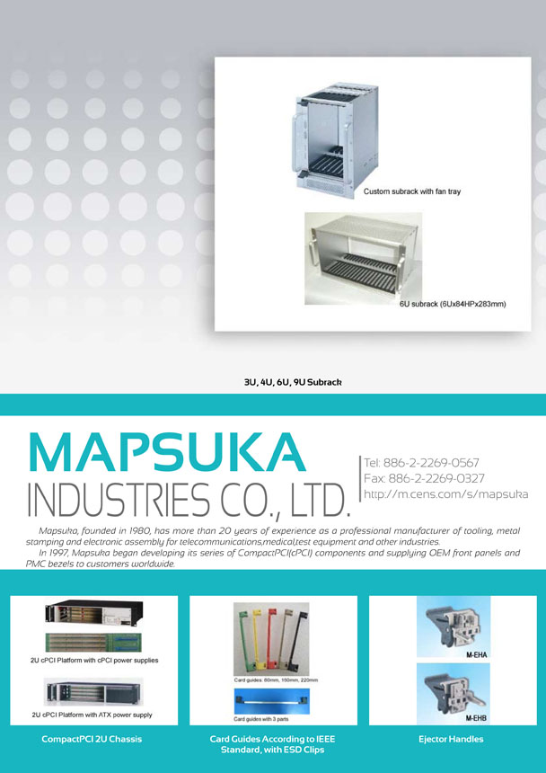 MAPSUKA INDUSTRIES CO., LTD.