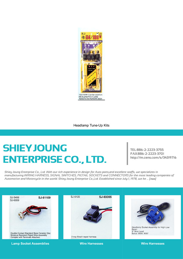 SHIEY JOUNG ENTERPRISE CO., LTD.