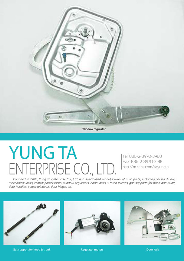 YUNG TA ENTERPRISE CO., LTD.