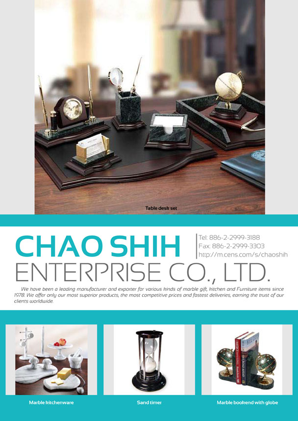 CHAO SHIH ENTERPRISE CO., LTD.