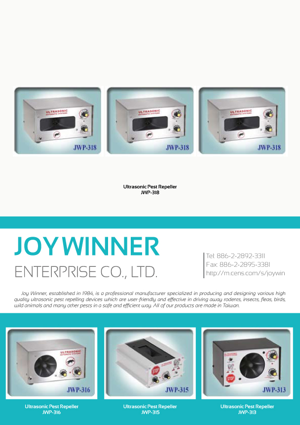 JOY WINNER ENTERPRISE CO., LTD.