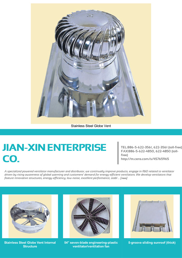 JIAN-XIN ENTERPRISE CO.