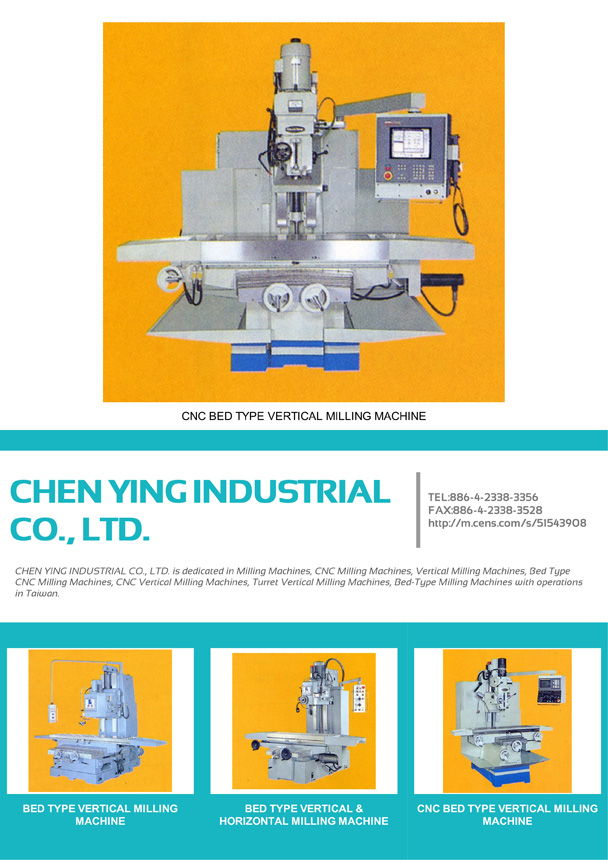 CHEN YING INDUSTRIAL CO., LTD.