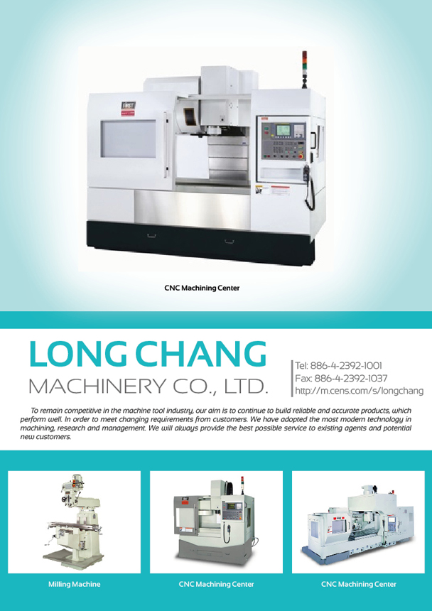 LONG CHANG MACHINERY CO., LTD.