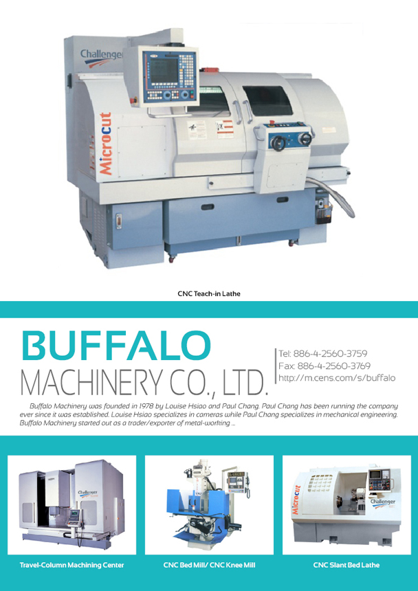 BUFFALO MACHINERY CO., LTD.