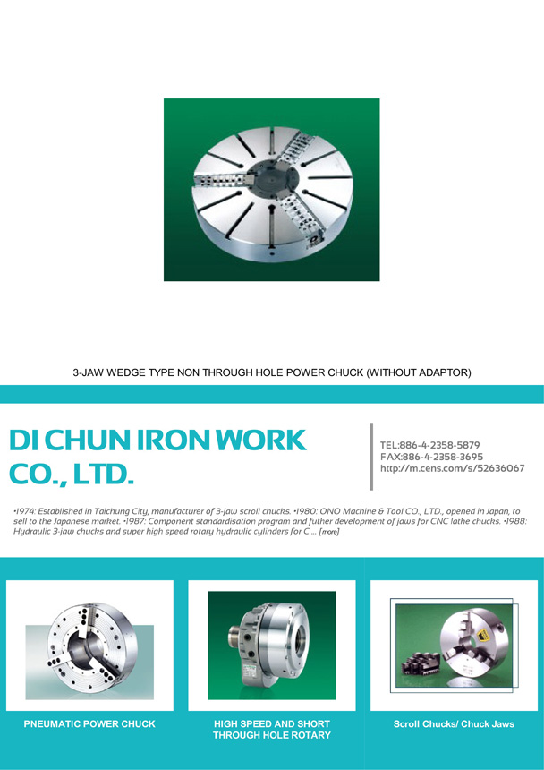 DI CHUN IRON WORK CO., LTD.