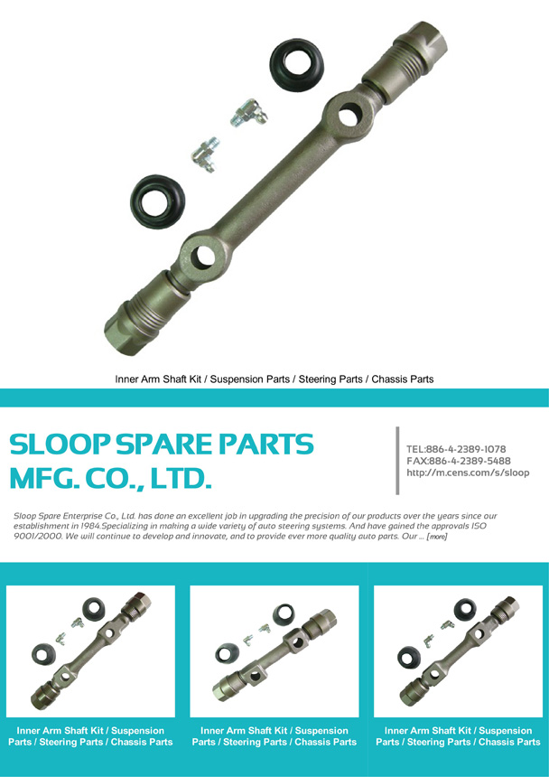SLOOP SPARE PARTS MFG. CO., LTD.