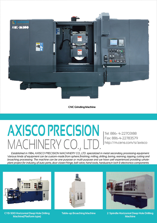 AXISCO PRECISION MACHINERY CO., LTD.