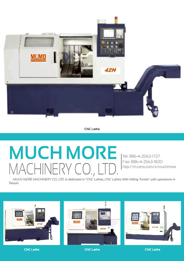 MUCH MORE MACHINERY CO., LTD.