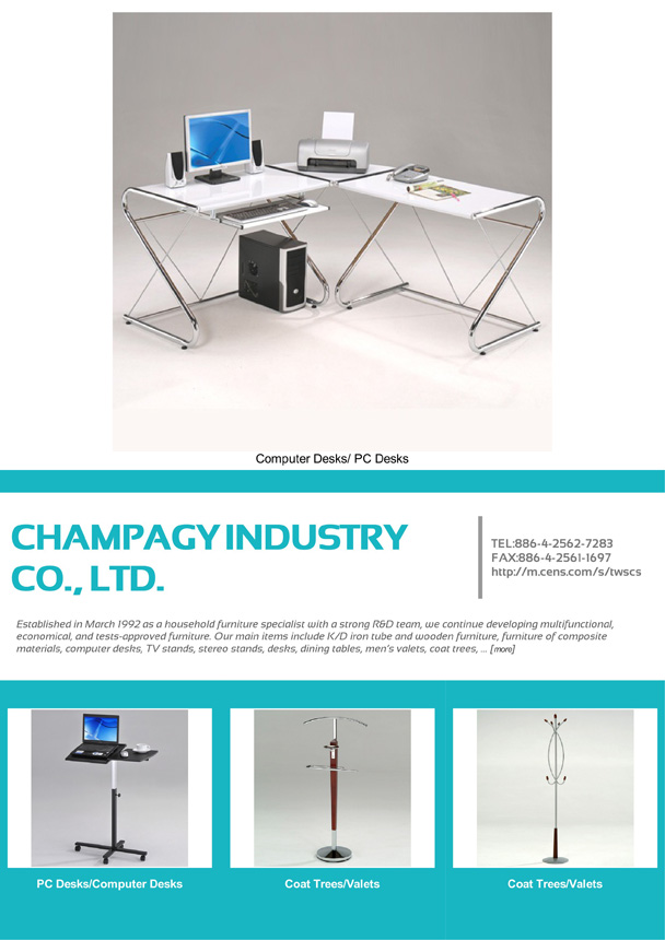 CHAMPAGY INDUSTRY CO., LTD.CHUAN CHAO SHENG ENTERPRISE CO., LTD.