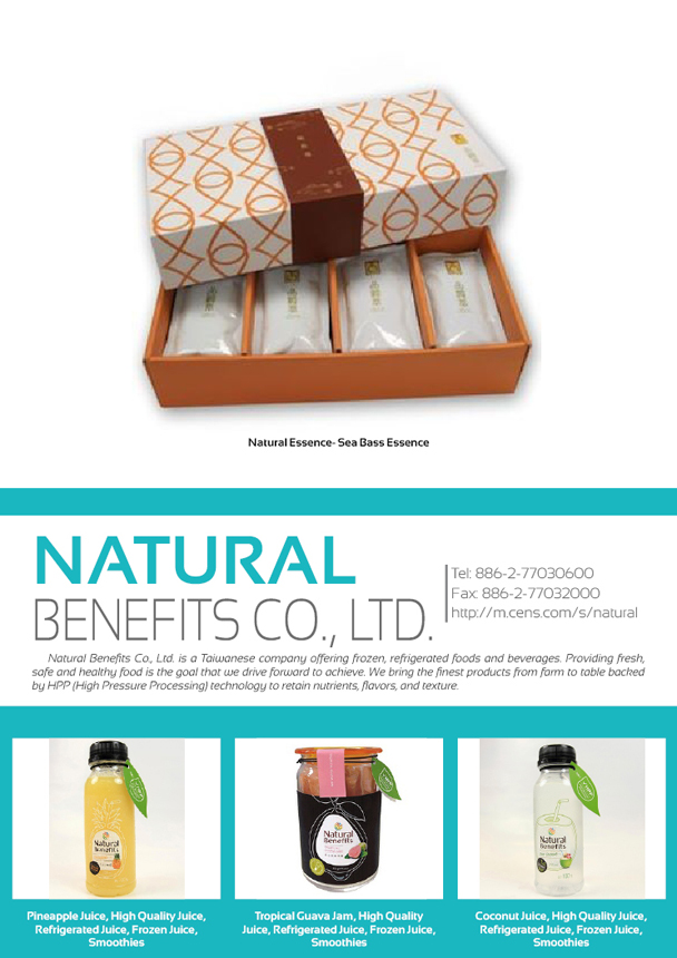 NATURAL BENEFITS CO., LTD.