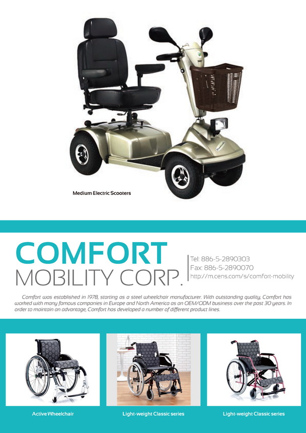 COMFORT MOBILITY CORP.
