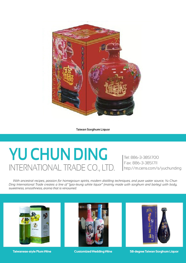 YU CHUN DING INTERNATIONAL TRADE CO., LTD.