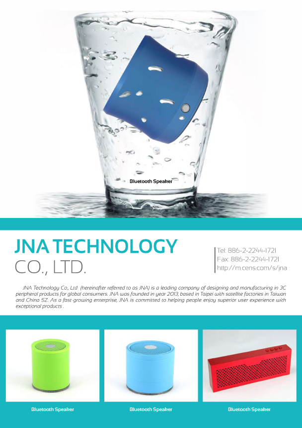 JNA TECHNOLOGY CO., LTD.  