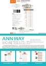 Cens.com CENS Buyer`s Digest AD ANN WAY MACHINE TOOLS CO., LTD.