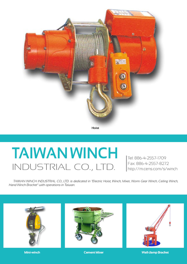 TAIWAN WINCH INDUSTRIAL CO., LTD.