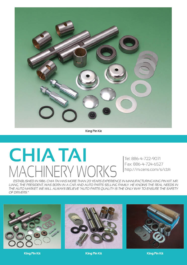 CHIA TAI MACHINERY WORKS